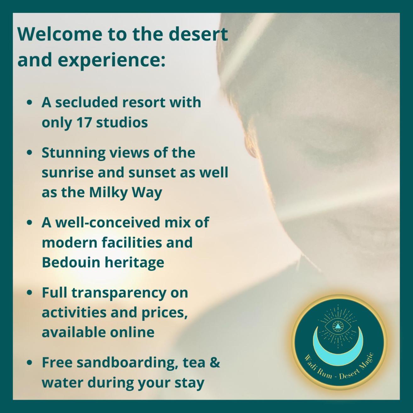 Desert Magic Camp & Resort Wadi Rum Exterior foto